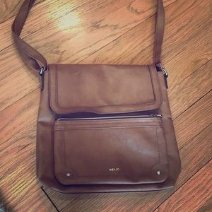 Brown  relic bag